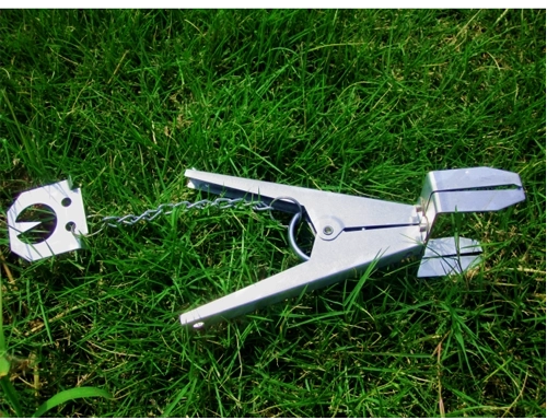 Capcană pentru cârtițe din oțel inoxidabil 19 × 9,7 cm