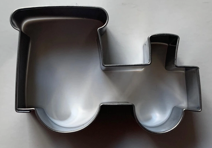 Formă de tăiat biscuiți trenuleț din inox