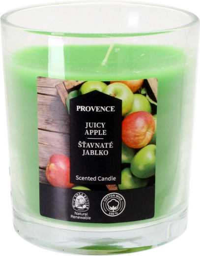 Lumânare în pahar Măr suculent 7 × 8 cm