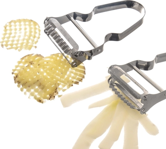 Două lame pentru curățare și tăieturi decorative