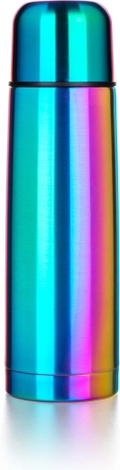 Termos din oțel inoxidabil 0,5 l AVANZA, finisaj curcubeu mat