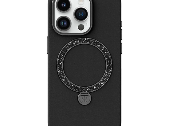 Joyroom PN-14L2 husă Dancing Circle pentru iPhone 14 Pro (neagră)