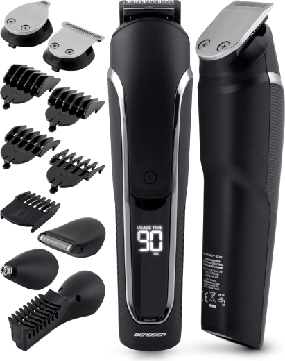 Set universal 6‑în‑1 pentru păr, barbă și corp