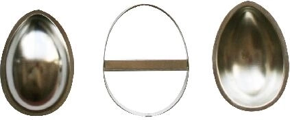 Forme pentru ouă de turtă dulce 3D 100 mm – set