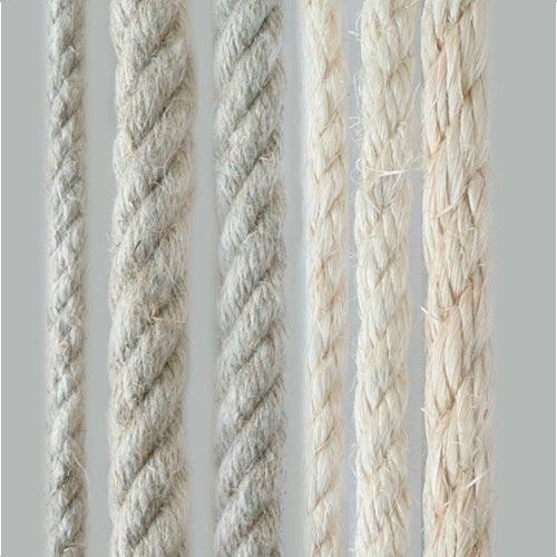 Sfoară din sisal 6 mm răsucită 100 m