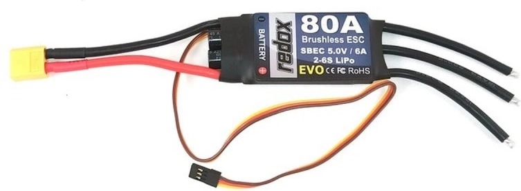 Regulator de turație Redox EVO 80A pentru motoare brushless