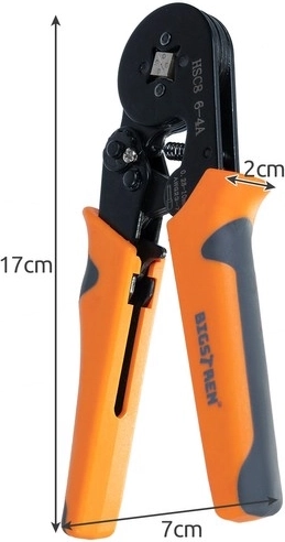 Domeniu larg de lucru 0,25–10 mm²