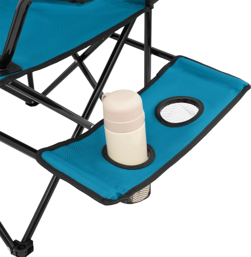 Măsuță laterală practică și mai multe suporturi pentru băuturi