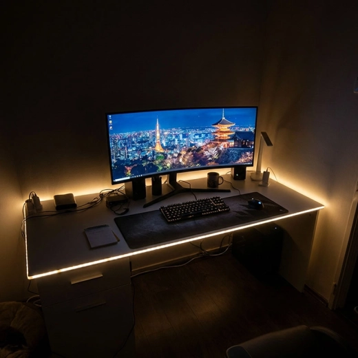 Iluminare ambientală eficientă a spațiului de lucru