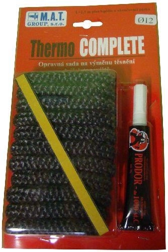 Șnur de etanșare izolant 6 mm THERMOKOMPLET cu set de adeziv 2,5 m