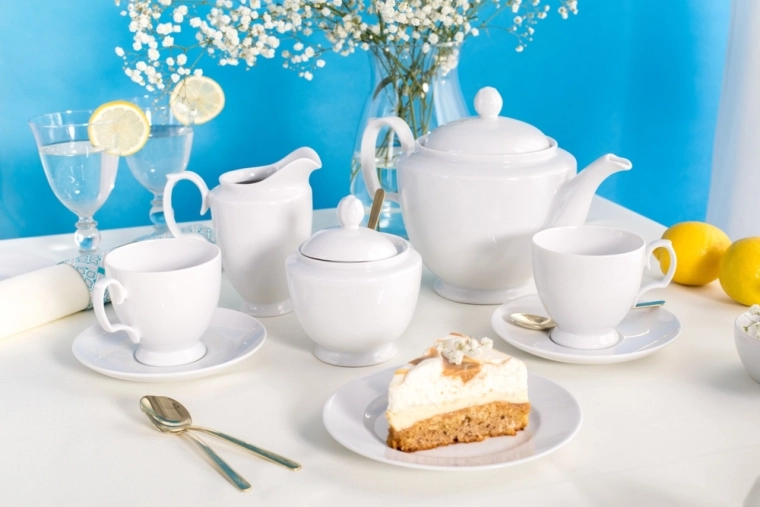 Design alb elegant, care se potrivește cu orice