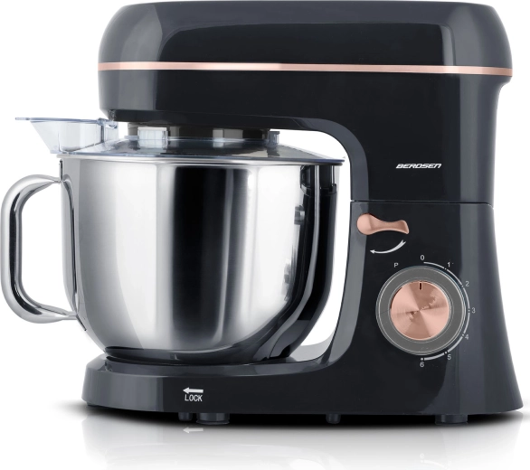 Bol mare de 6 l din inox cu capac