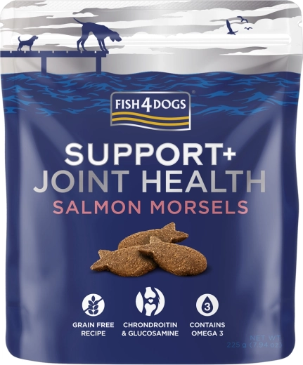 Fish4Dogs recompense pentru câini Support+ articulații sănătoase cu somon 225 g