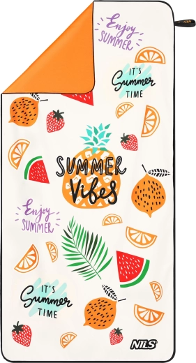 Prosop din microfibră cu uscare rapidă NILS Camp Summer