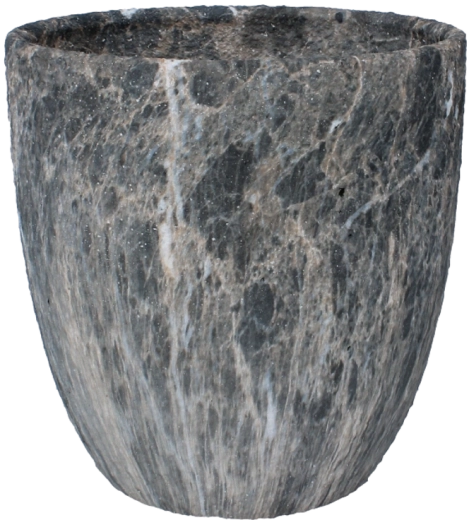 Masca ceramică pentru ghiveci cu efect de marmură 26 × 26 × 27 cm