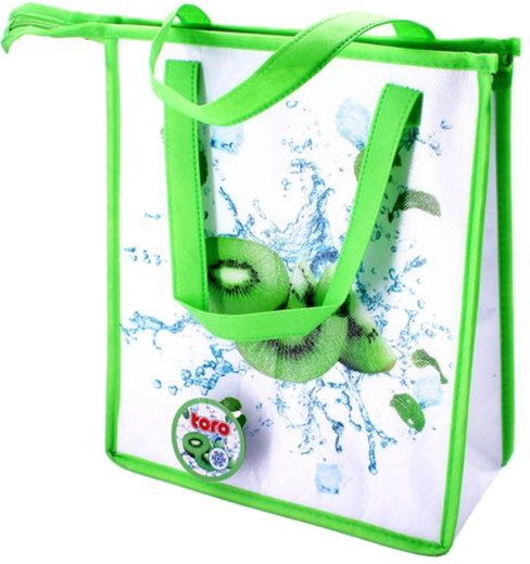 Geantă termică cu fermoar TORO kiwi 32 × 27 × 13 cm
