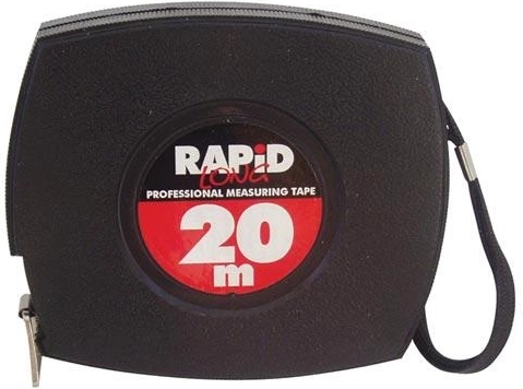 Ruletă de oțel înfășurabilă 10 m × 10 mm RAPID-LONG