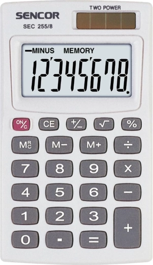 Calculator de buzunar Sencor SEC 255