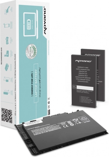 Baterie BT04XL pentru HP EliteBook Folio 9470m/9480m 3500 mAh (52 Wh) Movano