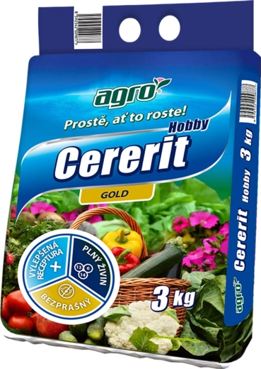 Cererit Hobby Gold îngrășământ fără clor 3 kg AGRO