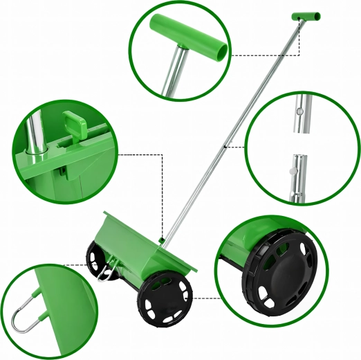 Mâner T confortabil și coadă reglabilă