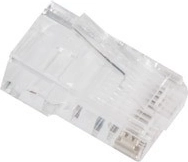 RJ45 PLU-6000EZ CAT. 6 UTP (100 bucăți)