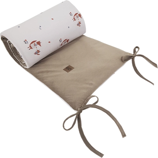 Protecție EKO pentru pătuț Fox 360 × 35 cm