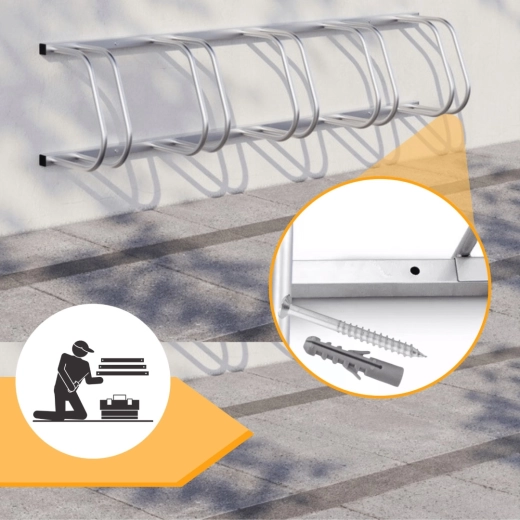 Montaj rapid pe podea și pe perete