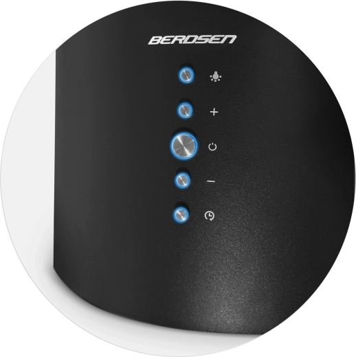 Control tactil și 3 trepte de putere