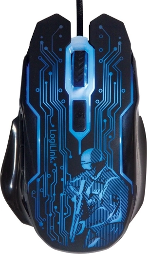 Mouse de gaming USB 2400 DPI, negru