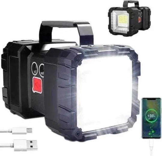 Putere luminoasă ridicată și bătaie lungă