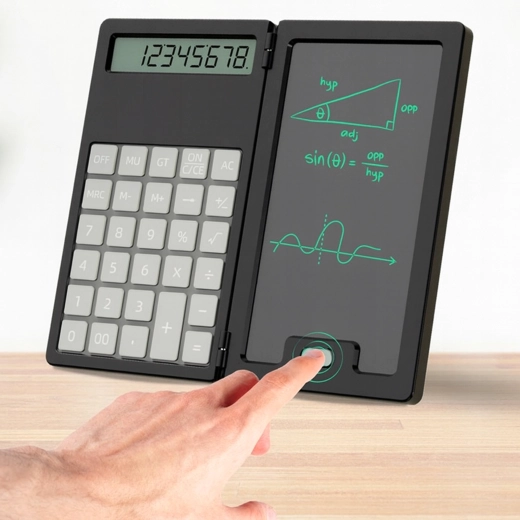 Calculator și caiet de notițe într-unul