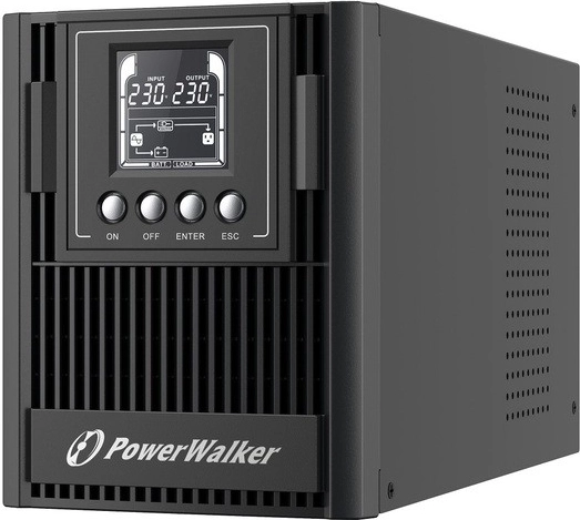 UPS On-line 1000VA, trei ieșiri FR, USB/RS-232, LCD, tower, EPO