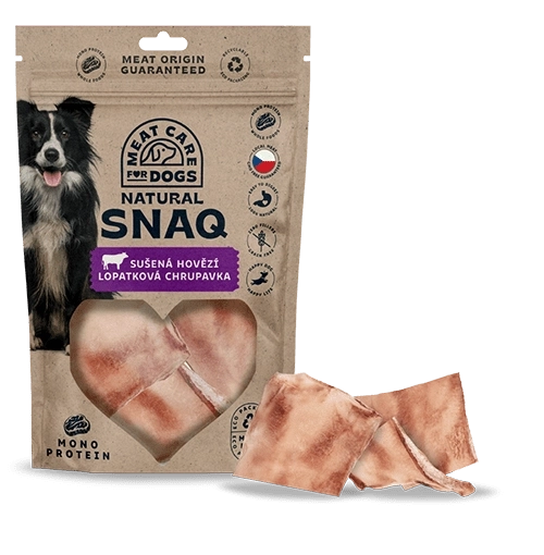 Cartilaj de omoplat de vită uscat pentru câini DOG SNAQ