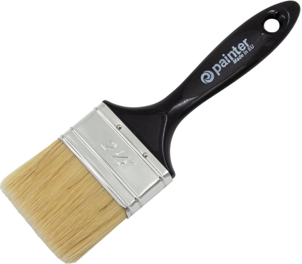 Pensulă lată pentru zugrăvit 2,5″ cu mâner din plastic