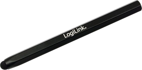 LogiLink stylus cu vârf din cauciuc pentru ecrane tactile, negru