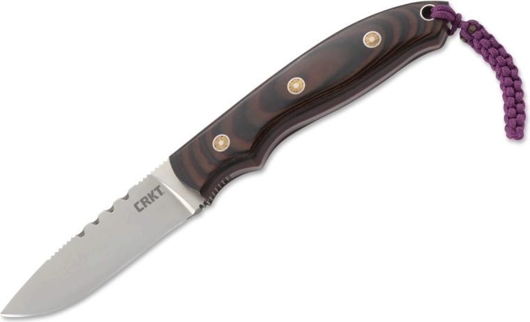 Cuțit de vânătoare CRKT Hunt'n Fisch maro
