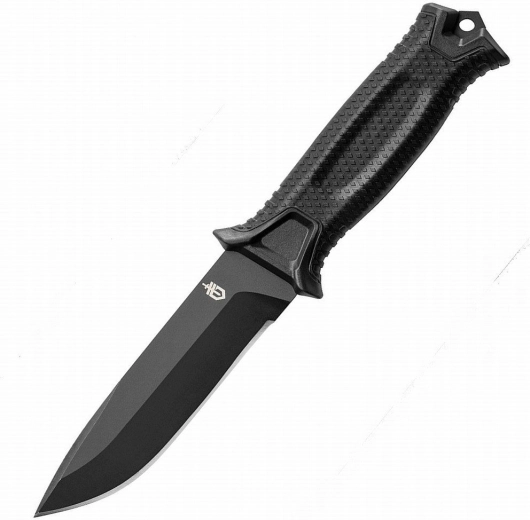 Gerber StrongArm – cuțit outdoor, negru, tăiș neted