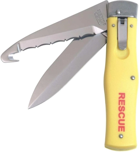 Cuțit de salvare Mikov Rescue 246 cu deschidere automată