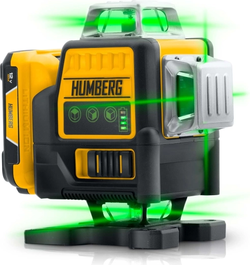 Fascicul verde și 16 linii pentru vizibilitate maximă