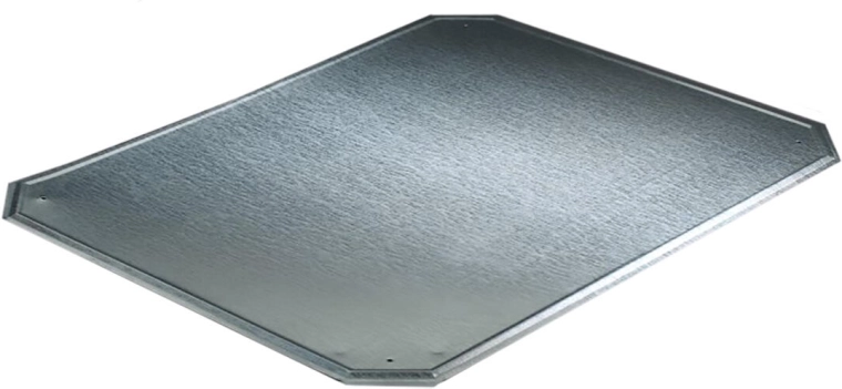 Tablă pentru sobă 100 × 65 cm zinc