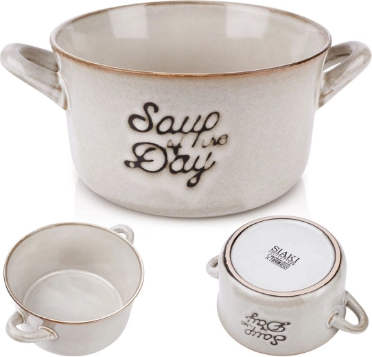 Volum practic de 600 ml pentru porții sățioase