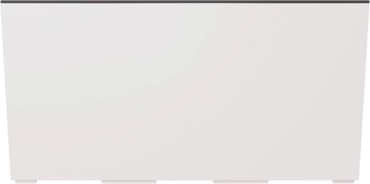 Jardiniere cu insert URBI CASE 58 cm albă