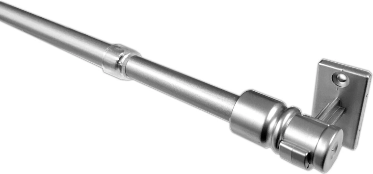 Tijă telescopică pentru vitralii CAFE 75–135 cm, nichel, diametru 1,6 cm