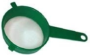 Strecurătoare de bucătărie 20 cm din plastic cu plasă fină de 1,3 mm