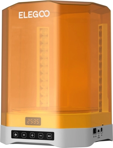 Întărire UV uniformă la 360°