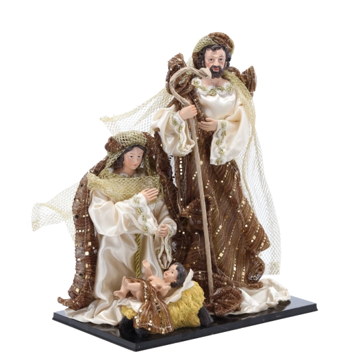 Accente aurii elegante și efect textil al veșmintelor