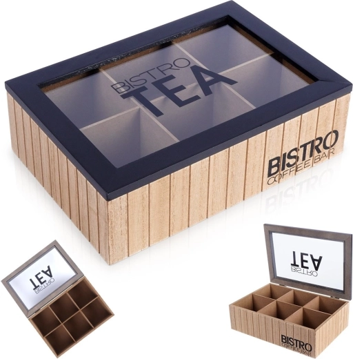 Capac din sticlă cu ramă neagră