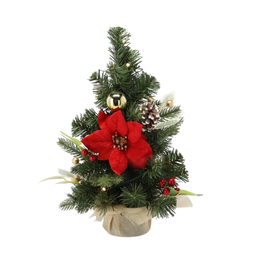 Decorațiuni elegante roșu-aurii