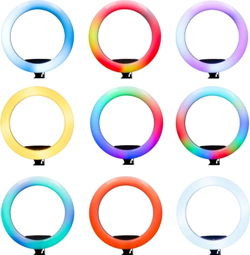 Culori RGB, alb 2700–7000 K și moduri dinamice